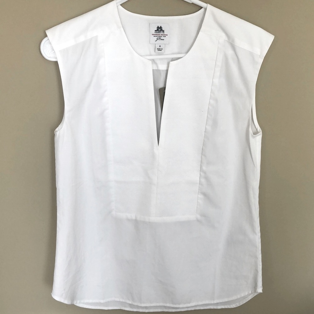 🧡 J Crew White Blouse 🧡